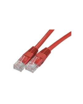 Patchcord UTP kat.6 kabel sieciowy LAN 2x RJ45 linka czerwony 5m VALUE