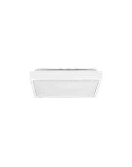 Plafon kwadratowy natynkowy LED 24W 2400lm 4000K IP44 biały barwa NW biała neutralna z mikrofalowym czujnikiem ruchu V-TAC