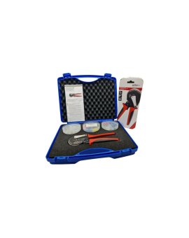 Zaciskarka końcówek tulejowych Professional electric 0,08-16mm2 41246 + 2200 sztuk tulejek + WALIZKA W105 ENERGOTYTAN