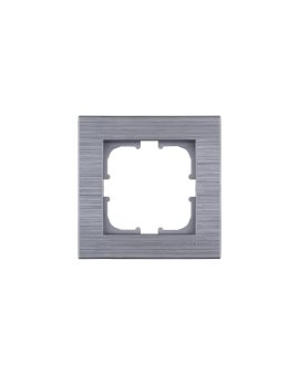 Ramka pojedyncza Exen seria Comfort stalowy C101/05E