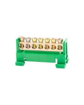 Listwa zaciskowa 7X16 mm2 - zielona GEP-00034