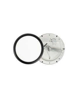 Plafon LED 2w1 Pherkad 12/18W 3000-6000K IP44 Czarny