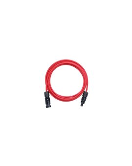 Przedłużka z złączami MC4- kabel solarny Keno 6mm2/czerwony/2m (PRZ-6MM-RED-2M)