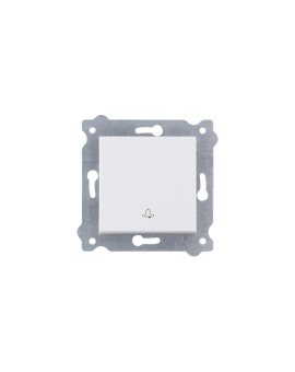Przycisk dzwonkowy 250V 10A Biały 207/01 EXEN