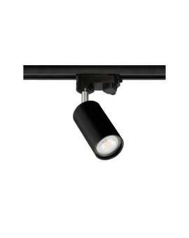 Lampa Szynowa na Żarówkę GU10 Long Czarna Trójfazowa