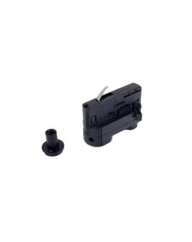 Adapter do Lamp Wiszących Czarny Trójfazowy do Szyny