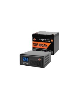 ZESTAW ZASILANIA AWARYJNEGO UPS + AKUMULATOR LIFEPO4 1000VA 600W 1280Wh