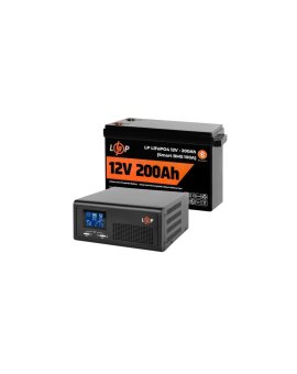 ZESTAW ZASILANIA AWARYJNEGO UPS + AKUMULATOR LIFEPO4 1000VA 600W 2560Wh