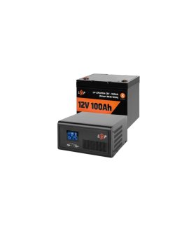 ZESTAW ZASILANIA AWARYJNEGO UPS + AKUMULATOR LIFEPO4 1500VA 1000W 1280Wh