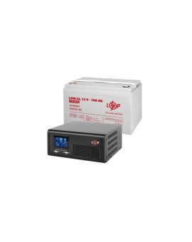 ZESTAW ZASILANIA AWARYJNEGO UPS + AKUMULATOR ŻELOWY 430VA 300W 1200Wh