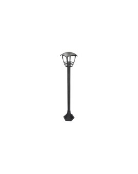 Słupek ogrodowy latarnia Imma Black L/T E27 czarny IP44 EDO777384