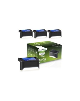4x Lampa Solarna Schodowa LED STICO 4000K Wodoodporne LUMILED