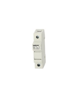 Podstawa bezpiecznikowa 25A 1-biegunowa 1P (1000V DC) 1-modułowa na wkładki 10x38mm ONESTO