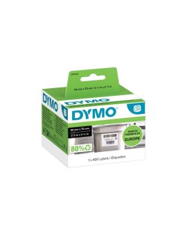 Etykiety gastronomiczne DYMO LW 54x70mm papierowe 2187329 ORYGINALNE 1 rolka x 400szt.