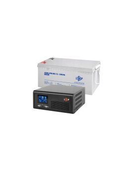 ZESTAW ZASILANIA AWARYJNEGO UPS + AKUMULATOR ŻELOWY 1000VA 600W 2400Wh