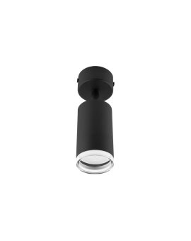 Kinkiet Ścienny Lampa Sufitowa Reflektor LED Spot GU10 IP44 ADERO Czarna Lumiled