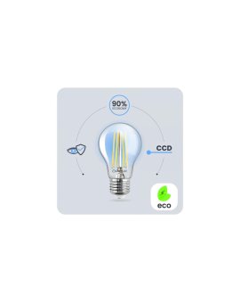 Żarówka LED E27 A60 4W = 40W 470lm 3000K Ciepła 360 FILAMENT LUMILED