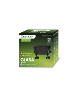 Lampa Sufitowa Plafon SPOT TUBA Reflektor Oprawa Halogenowa 4x E27 GLASA LUMILED