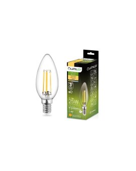 Żarówka LED E14 Świeczka B35 2W = 25W 249lm 3000K Ciepła 360 FILAMENT LUMILED
