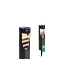 Lampa Solarna Ogrodowa LED Wbijana Słupek 34cm BURGO 4000K IP44 LUMILED