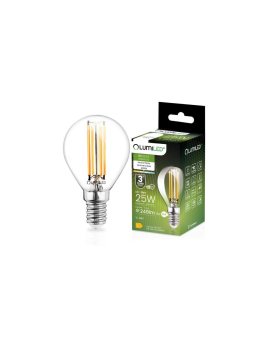 Żarówka LED E14 Kulka P45 2W = 25W 249lm 4000K Neutralna 360 FILAMENT LUMILED