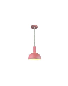 Lampa dekoracyjna wisząca aluminiowa różowa regulowany kąt 1,2m E14 max 60W IP20 V-TAC VT-7100-P
