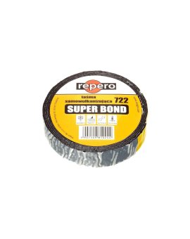 Taśma izolacyjna samowulkanizacyjna 25mm x 3m Repero SUPER BOND 722E czarna