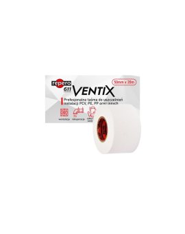 Taśma uszczelniająca do instalacji PCV, PE, PP REPERO 611 VENTIX 50mm/20m