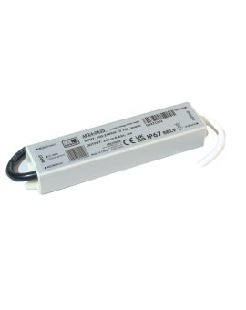 Zasilacz LED 15W 24V 0, 62A metalowa obudowa IP67 AF24-062 MW POWER