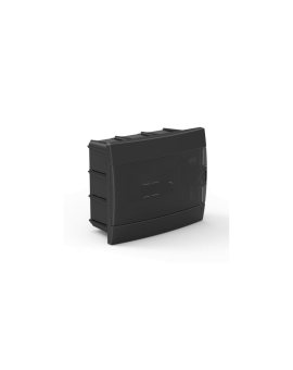 Rozdzielnica podtynkowa 8-modułowa 215,5x173,5x105,5mm czarna dymna 600.001.801 HOROZ ELECTRIC