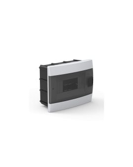 Rozdzielnica podtynkowa 8-modułowa 215,5x173,5x105,5mm biała dymna 600.000.801 HOROZ ELECTRIC