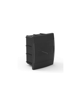 Rozdzielnica podtynkowa 4-modułowa 140x173x104mm czarna dymna 600.001.401 HOROZ ELECTRIC