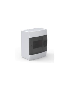 Rozdzielnica natynkowa 4-modułowa 140x173x104mm biała dymna 600.000.400 HOROZ ELECTRIC