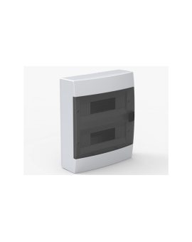 Rozdzielnica natynkowa 24-modułowa 286x340,5x112,5mm biała dymna 600.000.240 HOROZ ELECTRIC
