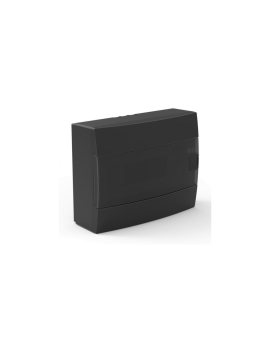 Rozdzielnica natynkowa 12-modułowa 285x223x110mm czarna dymna 600.001.120 HOROZ ELECTRIC