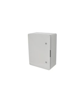 Obudowa standardowa ABS 300x400x170 z ocynkowaną płytą montażową (nieprzezroczysta) szara 800.700.003 HOROZ ELECTRIC