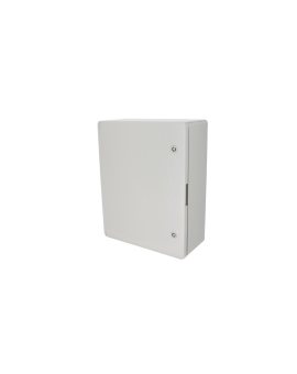 Obudowa standardowa ABS 400x500x180 z ocynkowaną płytą montażową (nieprzezroczysta) szara 800.700.004 HOROZ ELECTRIC