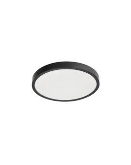 Plafon LED PERETI 18W czarny pierścień 29,5cm, 4000K barwa neutralna, 1800lm, IP44, 220-240V EDO777609 EDO