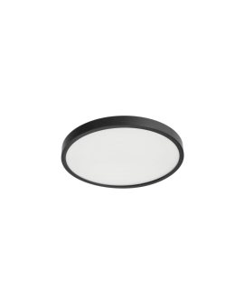 Plafon LED PERETI 24W czarny pierścień 35cm, 4000K barwa neutralna, 2400lm, IP44, 220-240V EDO777614 EDO Solutions