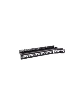Patch Panel na 24x Keystone z wyjmowanymi sekcjami