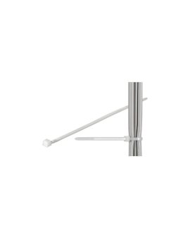 opaski zaciskowe 370x3.6mm trytki do kabli 100szt. Białe