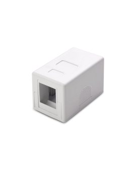 obudowa natynkowa na 1 moduł Keystone RJ45 lub RJ11/12