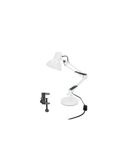 Lampka biurkowa biała PIXI White E27 zestaw podstawa i klips EDO777536 EDO