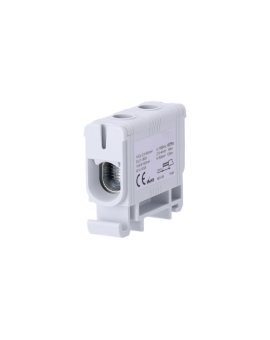 Złączka szynowa zgx 1x50 mm2 szara GEP-00045