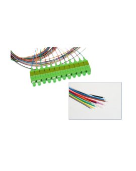 Pigtaile SC/APC, LSZH, 1m, G.657, 0.9mm, Full colour