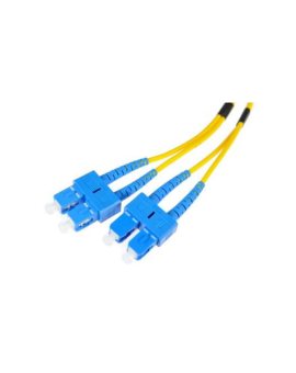 PATCHCORD ŚWIATŁOWODOWY SM SC/UPC-SC/UPC DUPLEX 2m
