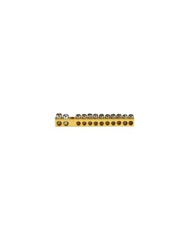 Listwa zaciskowa 12-torowa, mosiężna 101.006.012 HOROZ ELECTRIC