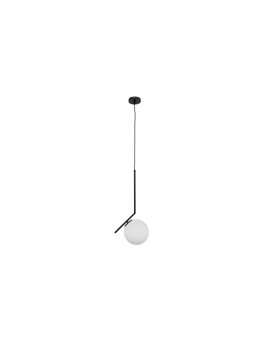 Lampa wisząca PELOTA BLACK E27 czarny biały EDO777102 EDO