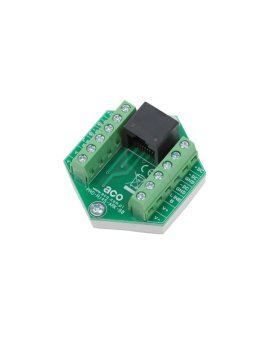 Adapter RJ45 na ARK do systemu PRO, umożliwia przejście ze złącza RJ45 na złącza śrubowe ARK (pojedyncze żyły) PRO-RJ45-ARK-60