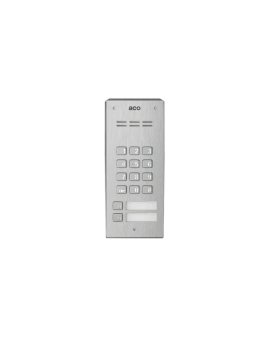 Panel domofonowy COMO-PRO, audio, 2 przyciski, zamek szyfrowy, czytnik breloków, natynkowy, stal nierdzewna COMO-PRO-CODE-A2 NT